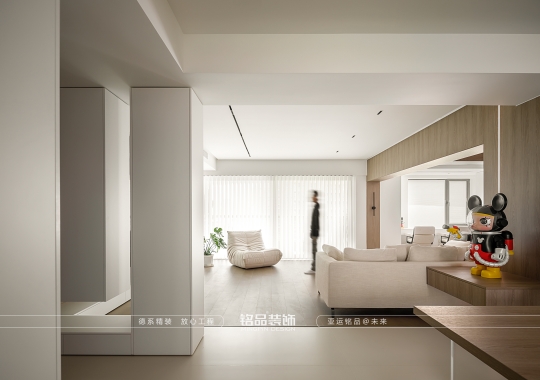 富阳施家园120m²【现代风格】【三居室】装修案例